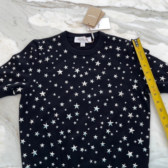 MICHAEL KORS COLLECTION STAR STUDDED KNIT S NWTS! - Picture 13 of 16